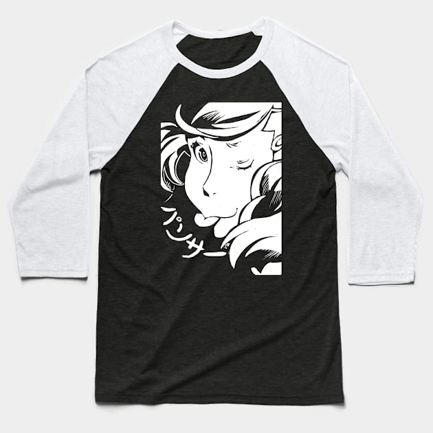 Ann Baseball T-Shirt by VixPeculiar